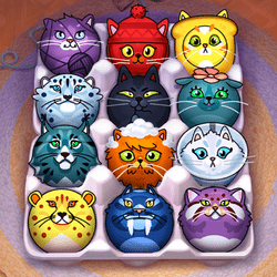 Spēle Cat Sorter Puzzle — bezmaksas online spēle